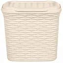 Корзина з кришкою Ucsan Rattan прямокутна 7 л кремова (70007)