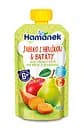 Пюре Hamanek Pouch Яблоко с грушей и бататом, 100 г