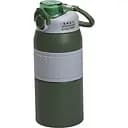 Термос Yiwu Sport HP-14-5GR с мундштуком и ручкой 600 мл, зеленый