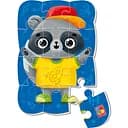 Магнитные пазлы Vladi Toys Енот 12 элементов (VT3205-91)