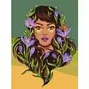 Картина за номерами Ideyka Весняна красуня ©pollypop92 KHO2562 30х40 см