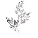 Гілка декоративна Yes! Fun, з бусинами, 90 см, срібло