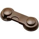 Замок на меблі захист від дітей, блокіратор для ящиків 9.5 см Brown (16045)