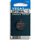 Первичный элемент питания Vegas Optimal CR2025 lithium 1 шт. (VСR-2025BL1-OP)