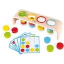 Сортер Janod Вивчаєм кольори J05066 дитячий дерев'яний 31х8х8.2 см