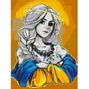 Картина за номерами Bambi Сила в погляді 10381-NN 30х40 см