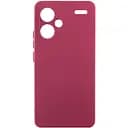Чохол Silicone Cover Lakshmi Full Camera (A) для Xiaomi Redmi Note 13Pro+ Бордовий / Marsala