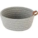 Корзина плетеная МВМ My Home (MVM) TH-33 S 16х6.5 см серая (TH-33 S GRAY)