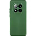 Чохол Silicone Cover Lakshmi Full Camera (AA) для Xiaomi Poco X7 Зелений / Dark green