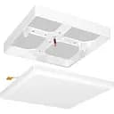 Рамка накладного монтажа безрамочного квадратного светильника Videx (VL-DLFS-33SF) 