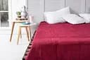 Простыня махровая Ecotton 200х180 см бордовая (07646)