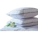 Комплект постільної білизни Ecotton Premium євро перкаль вишивка з графітовим кантом (25141)