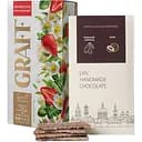 Набір: чай зелений Graff Sparkling Strawberry з ароматом полуниці та базиліка 20 шт. x 1.5 г + шоколад Львівська Майстерня Шоколаду молочний з кокосовою начинкою 74 г