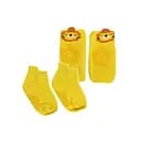 Детский набор наколенники и носки "Лев" MGZ-0649(Yellow)
