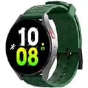 Браслет Crag для Samsung Gear Sport - темно-зелений ширина кріплення 20мм силікон Watchbands (W50-5WB66465364)