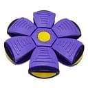 Летающий трансформерный мяч 1002-3(Dark-Violet) светящийся