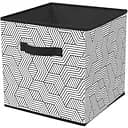 Корзина Idea Home Waves тканевая 30x30x30 см (NP-104L квад. ткан. Waves)