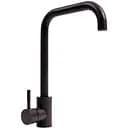 Смеситель кухонный Platinum NS02B (3008B-NA) поворотный однорычажный из нержавеющей стали гренадин