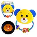 Погремушка музыкальная Солнечный зайчик, мелодии, световые эффекты, 15.5x14.5x2.5 см