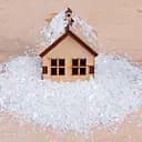 Снег искусственный Novogod'ko блестящий 80 г белый (974174)