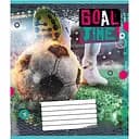 Зошит учнівський "М'яч" 012-510027C-4 в косу лінію, 12 аркушів