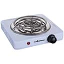 Плита одноконфоркова електрична кухонна SeaBreeze SB-062W настільна переносна спіральна