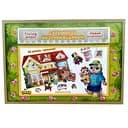 Деревяний пазл-вкладиш Котячий літній будинок (ПСД272) PSD272