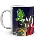 Кружка GeekLand Амонг Ас Among Us Одна из нас Надпись посередине AU.02.562 330 мл белая