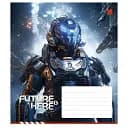 Зошит учнівський Школярик Future is Here 012-3417K-1 в клітинку 12 аркушів