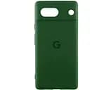 Чехол Lakshmi Silicone Cover Full Camera (AAA) with Logo для Google Pixel 7a Зеленый / Cyprus Green