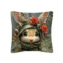Подушка декоративна Home Line Звірятко в капюшоні 45x45 см (189213)