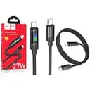 USB кабель Hoco U126 Type-C/Lightning PD27W LED