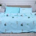 Комплект постільної білизни MirSon Ranforce Elite 17-4736 Green leaves 220 х 240 см