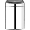 Ведро для мусора Brabantia Touch Bin полированная сталь 10 л (477201)