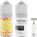 Набор компонентов для самозамеса солевой жидкости Crazy Juice Banana Straw 30 мл 0-50 мг Банан Клубника (11984)