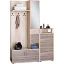 Прихожая Эверест Ривьера с тумбой для обуви ТО-1 дуб сонома/трюфель (EVR-2523)