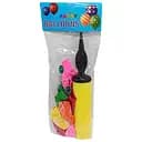 Воздушные шарики "Happy Birthday" MK 5482(Yellow) 12 дюймов, 10 штук, 7 цветов, насос 27 см