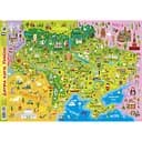 Плакат Дитяча карта України 75859 А2