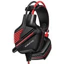 Навушники Borofone Gaming LED Racing headphones Hi-Res BO101 чорно-червоні