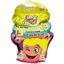 Вязкая масса Danko Toys Fluffy Slime FLS-02-01U 500 мл желтая