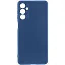 Чохол TPU Getman Liquid Silk Full Camera для Samsung Galaxy A34 5G Синій / Navy Blue