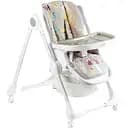 Стільчик для годування Joy K-01201, м'який чохол ПВХ, 4 колеса, з’ємний столик, кошик, в коробці