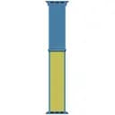 Ремінець Nylon для Apple Watch 38/40/41/42mm(ser.10) Blue / Yellow