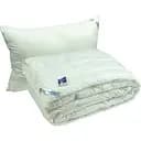 Набір із штучного лебединого пуху Руно: ковдра 205х140 см + подушка 70х50 см, 2 шт. (924.139 ЛПУ)