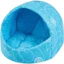 Лежак-домик для кошек и собак Teremok Лукошко Д 102, №2, 42х37х35 см, голубой