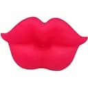 Силіконова соска пустушка ортодонтична губки для новонароджених Малинова