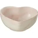 Блюдо пиала J-LINE фарфоровое в форме сердца 10х10 см Бельгия (40104)