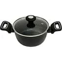 Жаровня Krauzer Titanium Line, з кришкою, 22 см, 3,5 л (78117)