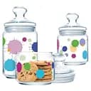 Набір банок Luminarc Splash 3 предмети 0.5 мл 0.75 мл 1 л (P2319)