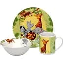 Набор детской посуды Limited Edition Jungle 3 предмета (YF6030)